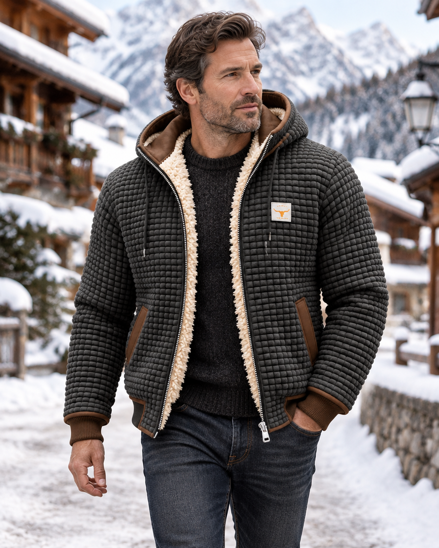 Doublée sherpa, prête pour la neige