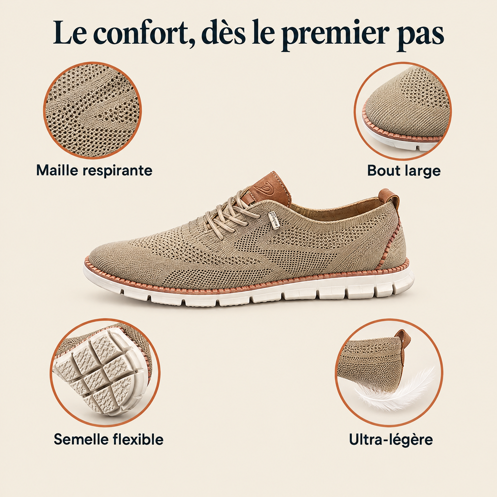 Le confort dès le premier pas – caractéristiques