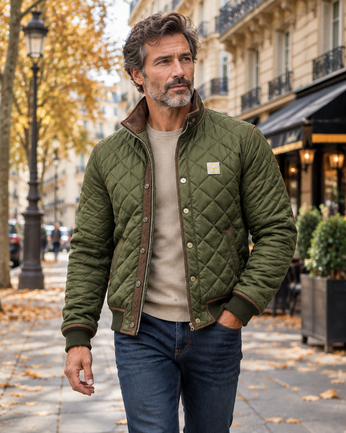 Le Voyageur – Veste urbaine matelassée