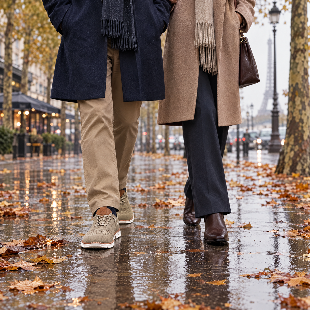 Le Flâneur porté en hiver